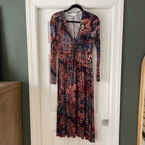 Boho Midi Dress